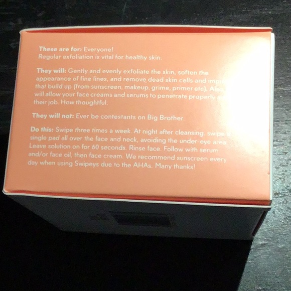 Go to exfoliating Swipeys - Picture 2 of 6